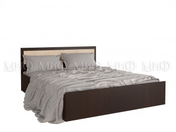 Кровать 1,4 Фиеста (Венге/Дуб беленый) в Краснообске - krasnoobsk.mebel54.com | фото